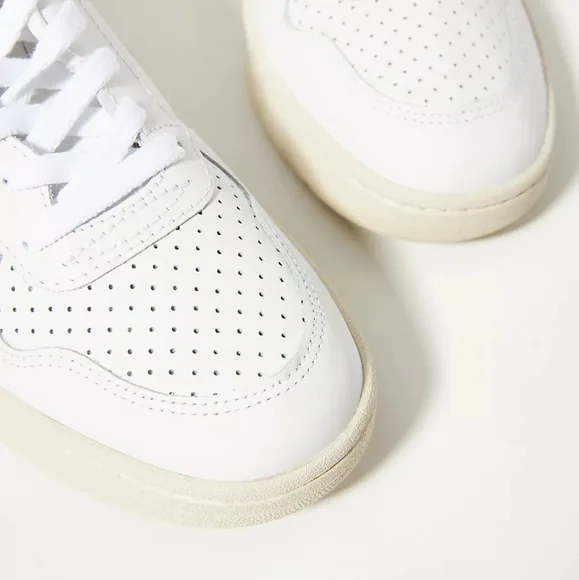 Veja V-10 Leather Sneakers - Picture 4 of 16